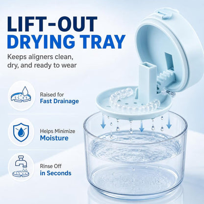 Lucent Retainer Cleaning Case